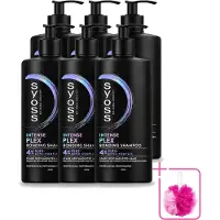 Syoss 6 flacons de shampooing Intense Plex - 440 ml - Lot de 6