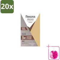 Rexona 20 déodorants roll-on Maximum Protection Active Shield, 45 ml - Lot de 20 pièces
