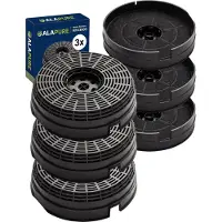 Alapure Filtre à charbon actif adapté pour Ignis 484000008782 / AKB000/1