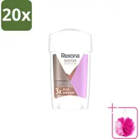 Rexona 20 déodorants roll-on Women Maximum Protection Confidence, 45 ml - Lot de 20