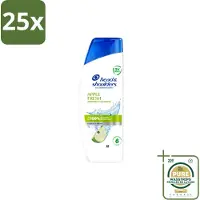 Head & shoulders 25 flacons de shampooing Apple Fresh - 250 ml - Lot de 25