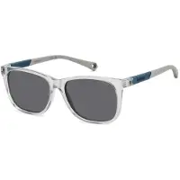 Polaroid Kids Lunettes de Soleil - - PLD 8058/S - Gris - Monture polycarbonate - 46/13/125