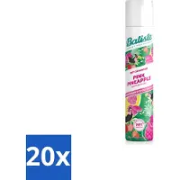 Batiste - Pink Pineapple - Shampooing sec - Parfum frais et sucré - Rafraîchit et donne du volume - 200 ml - Pack avantage - 20 pièces