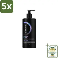 Syoss 5 x Shampooing Intense Plex - 440 ml - Pack économique - 5 pièces