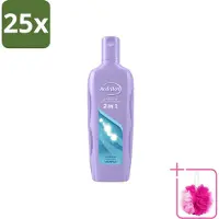 Unilever 25 shampooings 2-en-1 Andrélon - 450 ml - Lot économique - 25 pièces