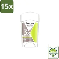 Rexona 15 déodorants roll-on Women Maximum Protection Stress Control - 45 ml - Lot de 15 pièces