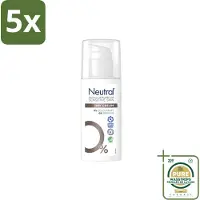 Neutral 5 x Crème de jour neutre – sans parfum – pour les peaux sensibles – 50 ml - Pack économique - 5 pièces