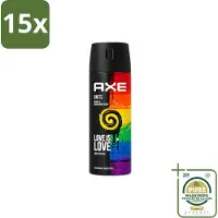 Axe 15 sprays déodorants , format 150 ml - Pack économique - 15 pièces