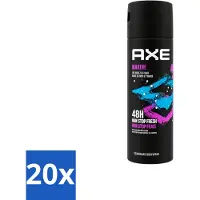 Axe 20 sprays corporels Marine, senteur Brise Marine et Sauge, 150 ml, lot avantageux - 20 pièces