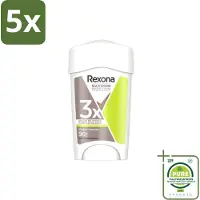 Rexona 5 déodorants roll-on Women Maximum Protection Stress Control, 45 ml, lot de 5