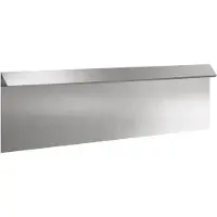 vidaXL , clôture anti-limaces, 100 x 3,5 x 25 cm, acier inoxydable, argenté