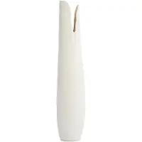 Light & Living Vase MESA en céramique crème - 19,5x19x92 cm