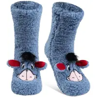 Winnie L'Ourson Chaussettes Disney de - Bourriquet - EU 38-43 - pour Femme - bleu - Taille EU 38-43