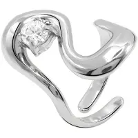 Heidemann Bague 'Arife' argent / transparent