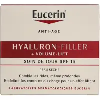 Eucerin HYALURON FILLER + VOLUME LIFT Soin de Jour Peau Sèche SPF15 50ml 50 ml Crème