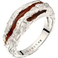 Elli Bague bourgogne / argent