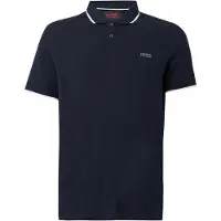 GUESS pour homme. M6YP47K4898 Polo Technique Premium marine (M), Casuel, Coton, Manche courte