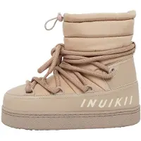 INUIKII pour femme. 1002.003.0162 Bottes Mountain marron (41), Beige, Plat, Lacets, Casuel