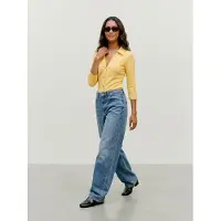 Vero Moda Chemisier 'VMELIN' jaune