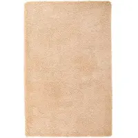 vidaXL Tapis Shaggy à poils longs NAVARRA beige 130x200 cm polyester