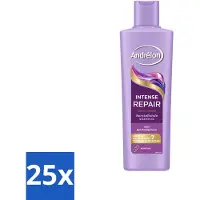 Unilever 25 flacons de shampooing réparateur intense Andrélon - 250 ml - Pack économique - 25 pièces