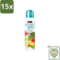 Sence 15 déodorants , senteur Tropical Joy & Coconut, 150 ml, lot de 15 pièces