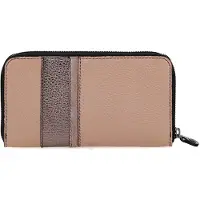 Gabs Cuir porte-monnaie GMONEY17 Hokusai Black Light Rose vieux rose