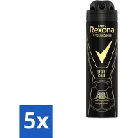 Rexona Men - Sport Cool - Déodorant Spray - Antitranspirant - 150 ml - Advantage pack - 5 pièces