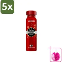 Old Spice 5 vaporisateurs de déodorant Astronaut, sans aluminium, 150 ml - Pack économique - 5 pièces