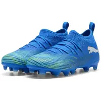 Puma FUTURE 9 MATCH FGAG Jr, couleur : Bleu ultra, Blanc , Bleu lumineux, taille : 35