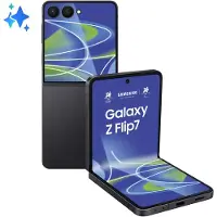 Samsung Galaxy Z Flip7, 17,3 cm (6.8"), 2520 x 1080 pixels, 12 Go, 256 Go, 50 MP, noir