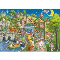 Sonstige Verlage RAVENSBURGER Puzzle Mother Gooseville 1000 dílků