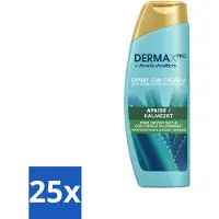 Head & shoulders 25 flacons de shampooing antipelliculaire DermaX Pro de , formule apaisante, 470 ml - Pack avantage - 25 pièces