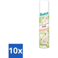 Batiste - Nude - Shampooing sec - Look frais - Volume et texture - 200 ml - Pack avantage - 10 pièces