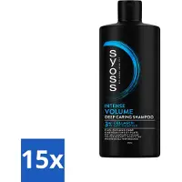Syoss - Volume 440 ml - Shampooing - Pour plus de volume - 440 ml - Pack d'avantages - 15 pièces