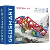 GeoSmart Jouet de construction magnétique Roboracer, 36dlg.