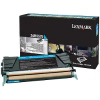 Lexmark - à rendement élevé - cyan - originale - cartouche de toner - LRP