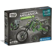 Clementoni Jeu STEM : Motocross, mécanique et expériences scientifiques