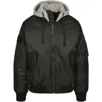 Brandit Veste d’hiver gris / noir