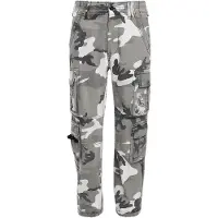 Brandit Pantalon cargo gris / anthracite / blanc