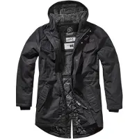 Brandit Parka mi-saison 'Marsh Lake' noir