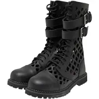 Brandit Bottes à lacets 'Grid Phantom' noir