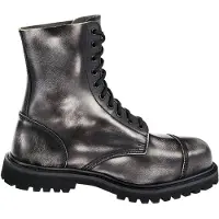 Brandit Bottines à lacets 'Phantom' gris clair / noir