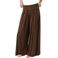 Mandala Pantalon à jambes extra-larges femme
