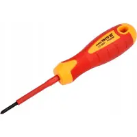 YATO Tournevis - - YT-2821 - Isolé 1000V - PH0x60mm - Protection électrique