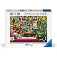 Ravensburger Puzzle pour adultes, 1000 pièces - Disney - Café de Noël Disney