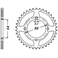 Sifam - Couronne 41 Dents Rd 80 Mx 82-84 Pas420/Z41