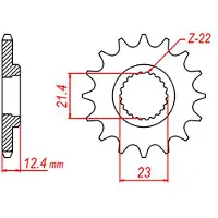 Sifam Pignon Avant 12467cz15