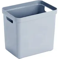 Sunware 09500682, Plateau de rangement, Bleu, Rectangulaire, Plastique, Uni, 25 l