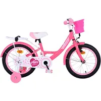 Volare Ashley 16 pouces 23 cm fille frein à rétropédalage rose foncé